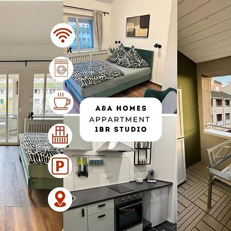 Naehe Kit Mit Parkplatz Und Smart Tv Lägenhet Karlsruhe Exteriör bild